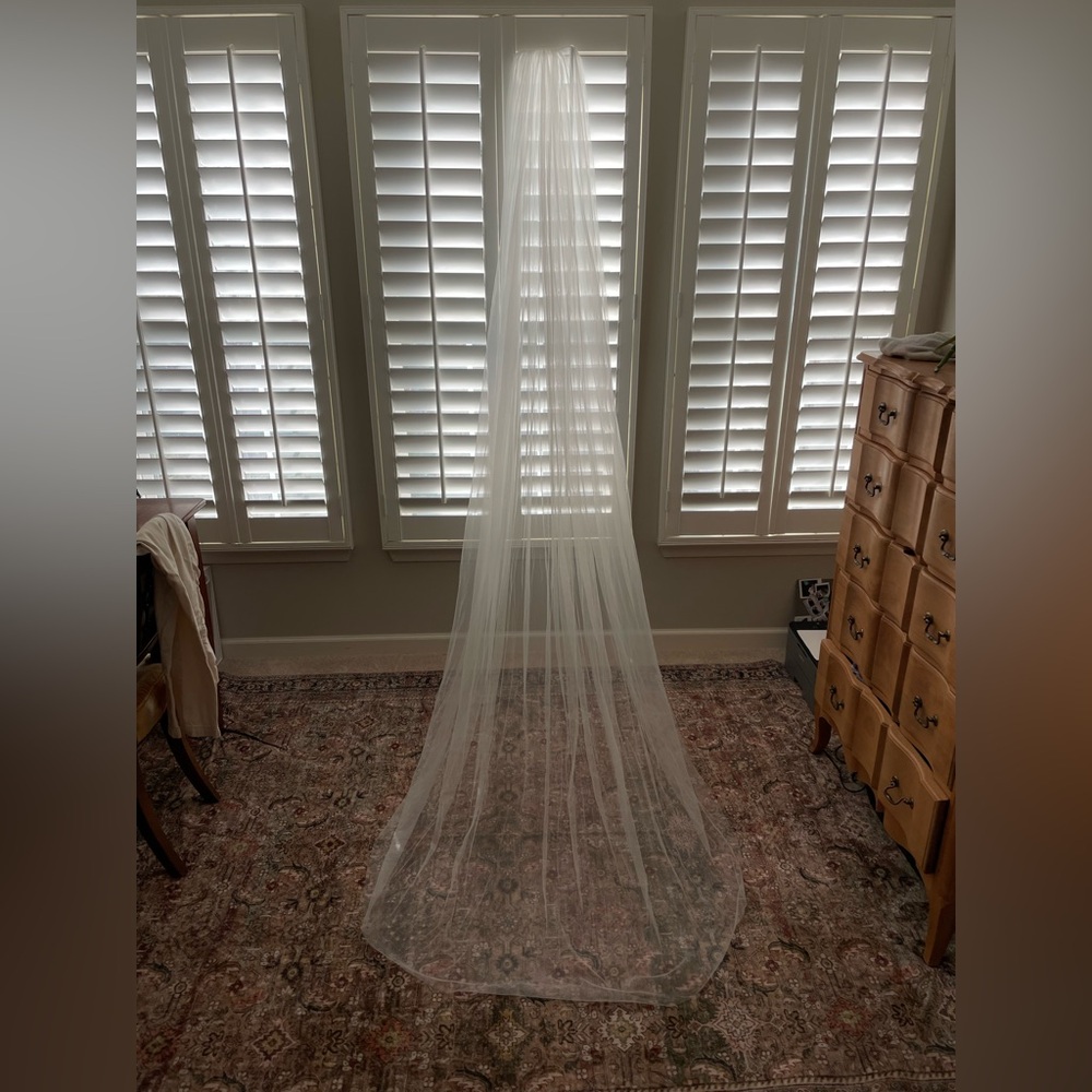 Grace Loves Lace Cathedral White Veil